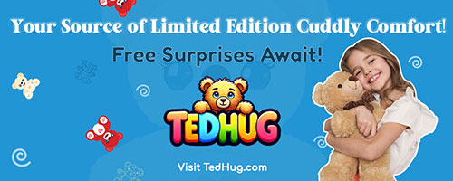 TedHug; custom teddies, limited edition